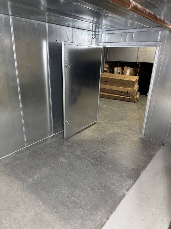 Custom plenum with access door