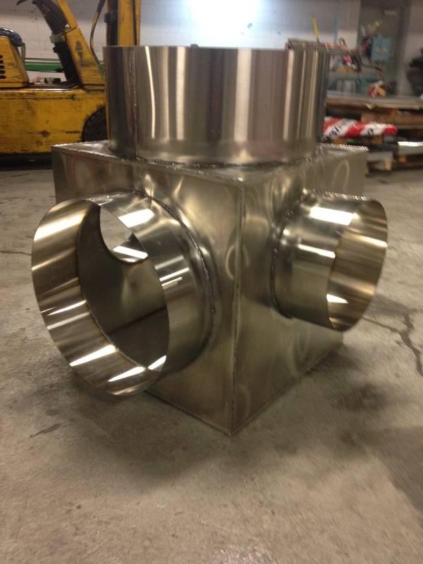 Custom multi-port distribution box