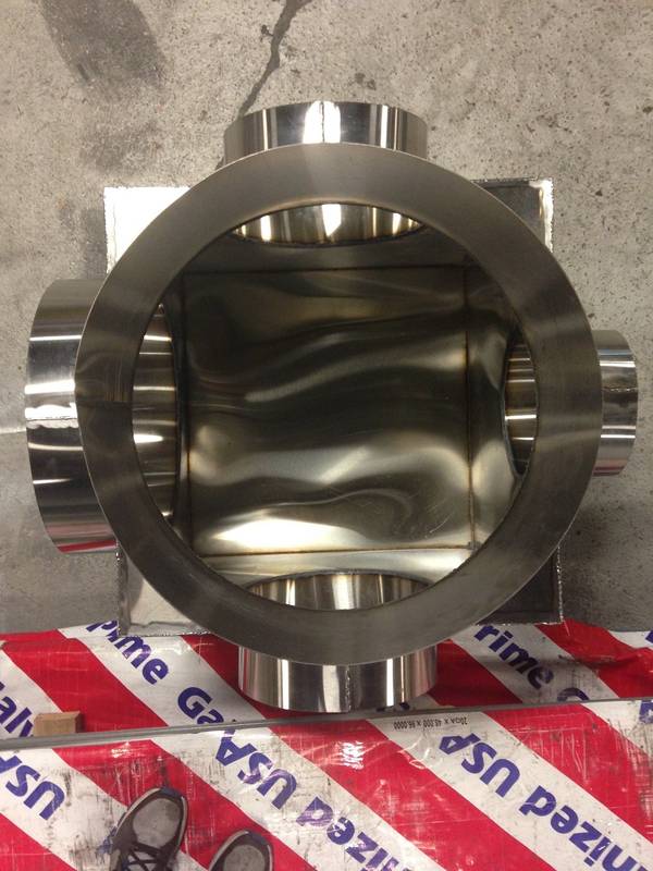 Distribution box top-down view